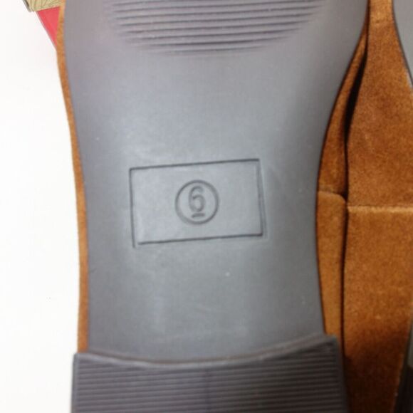 NEW American Rag Women's Cammiel Cognac Brown Loafers Flats Size 6 - Picture 7 of 8